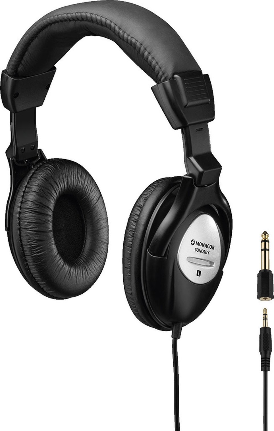 Kufje Monacor SONORITY, me kabllo, mbi vesh
