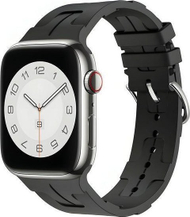 Rrip Beline për Apple Watch, silikon, 38 40 41 mm, i zi