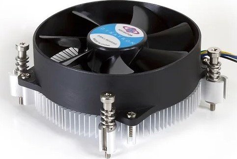 Ftohës CPU Dynatron K5, 1.5U, për Socket 1150 1151 1155 1156 1200, argjendtë e zezë
