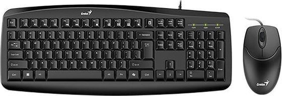 Set tastierë dhe mi Genius Smart KM-200 Copilot, me kabllo USB, 1000 DPI, i zi