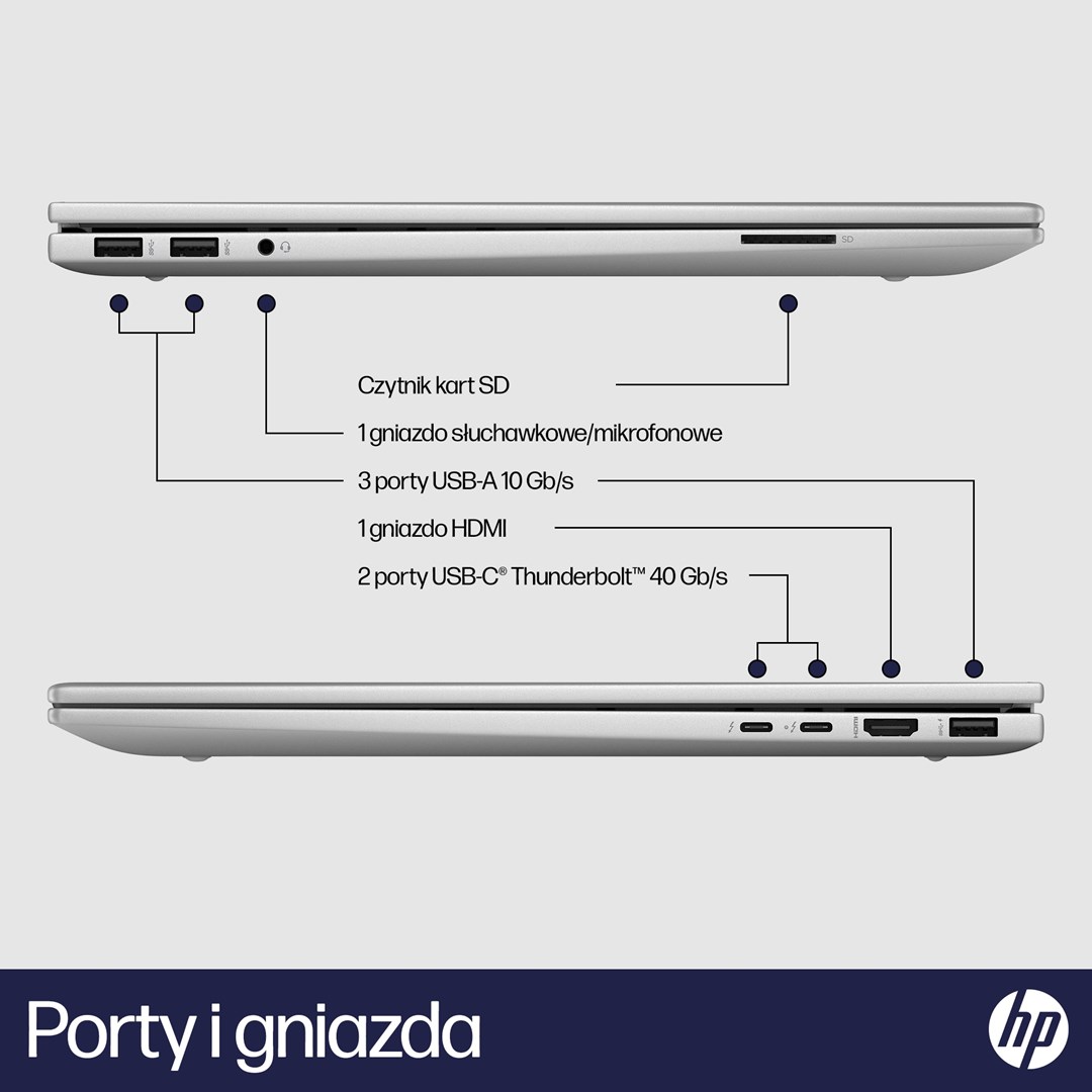 Laptop HP ENVY, 17.3", Intel Core i5 13500H, 16GB RAM, 512GB SSD, i argjendtë