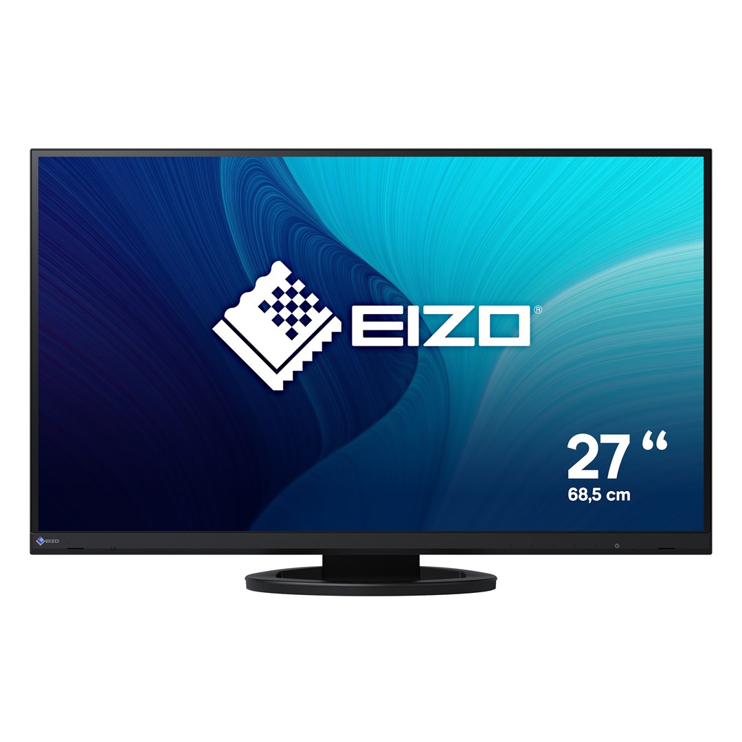 Monitor EIZO FlexScan EV2760-BK, 27", 2560 x 1440, Quad HD, 60 Hz, i zi