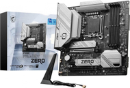 Plakë amë MSI B760M PROJECT ZERO, LGA 1700, DDR5, PCIe 5.0, 2.5Gbps LAN, Wi-Fi 6E, e bardhë/argjend