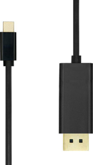 ProXtend USB-C до DisplayPort кабел, 0.5 m, црн