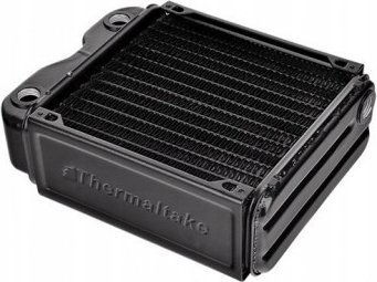 Radiator ftohës PC Thermaltake Pacific RL140, 140 mm, për ftohje me ujë, i zi