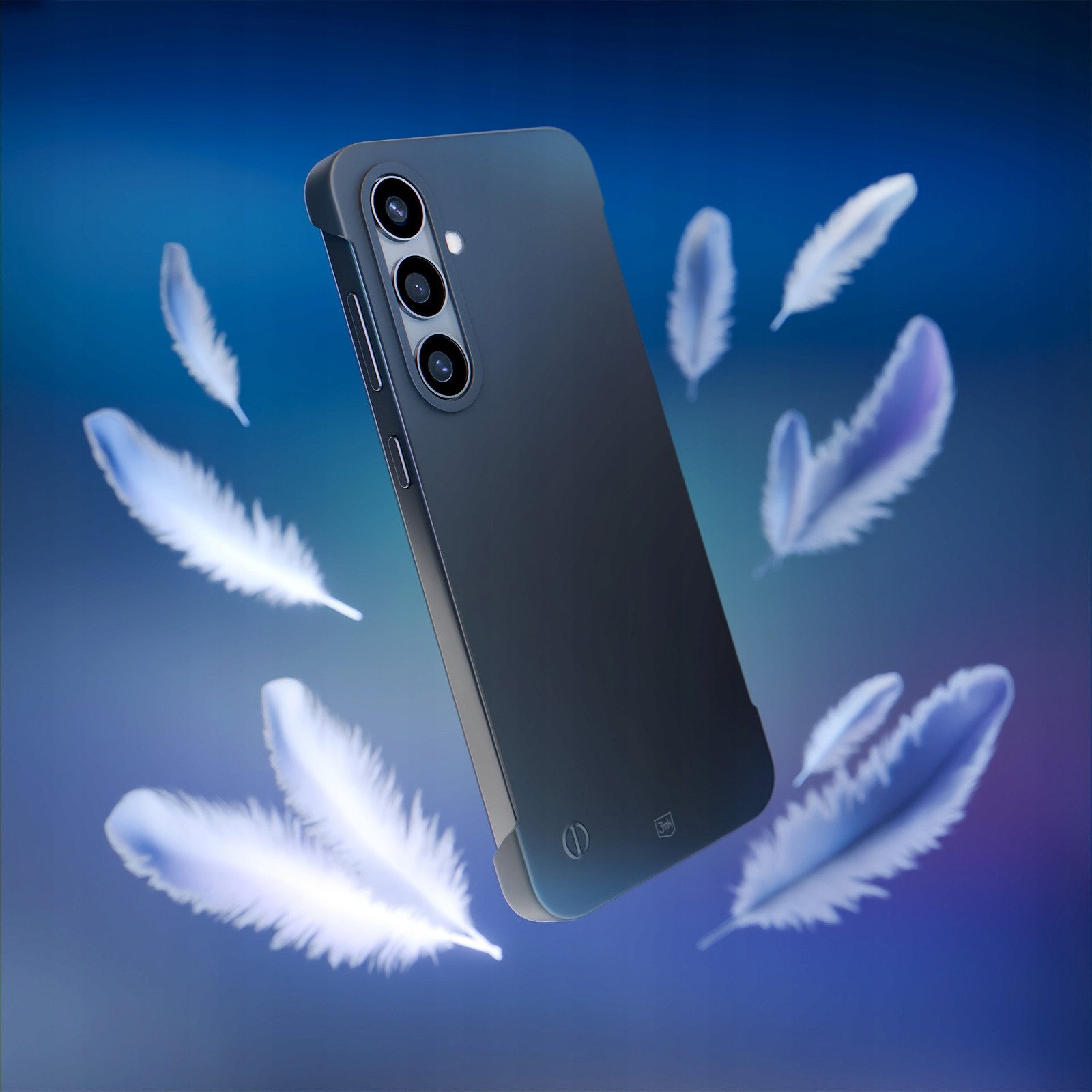 Futrollë telefoni 3MK Just20g Matt për Samsung Galaxy S24, polikarbonat, ultra e hollë, transparente matt