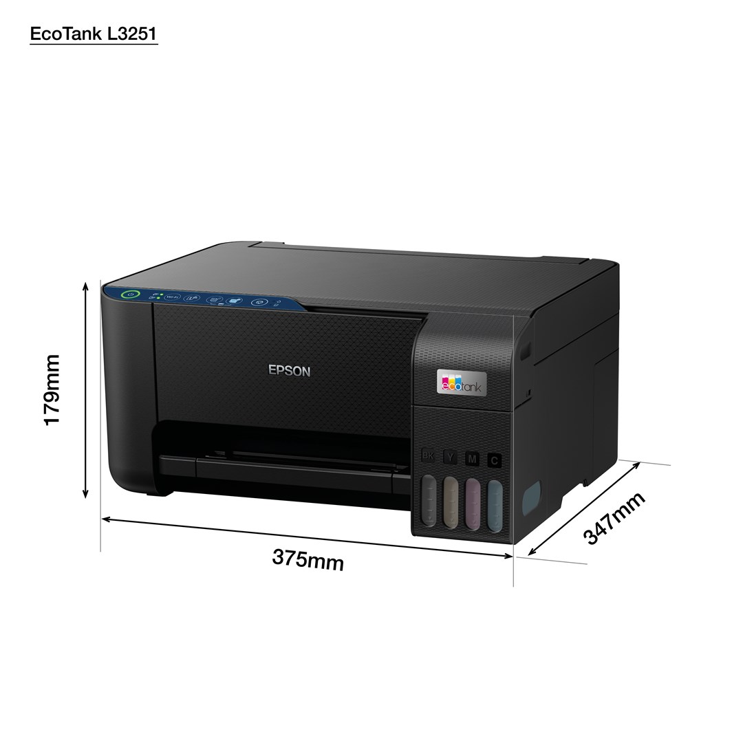 Printer multifunksional Epson L3251, Inkjet, i zi