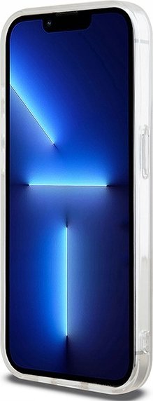 Kuti mbrojtëse DKNY DKHMP14LHRHSEP për iPhone 14 Pro 6.1", hardcase, MagSafe, rozë