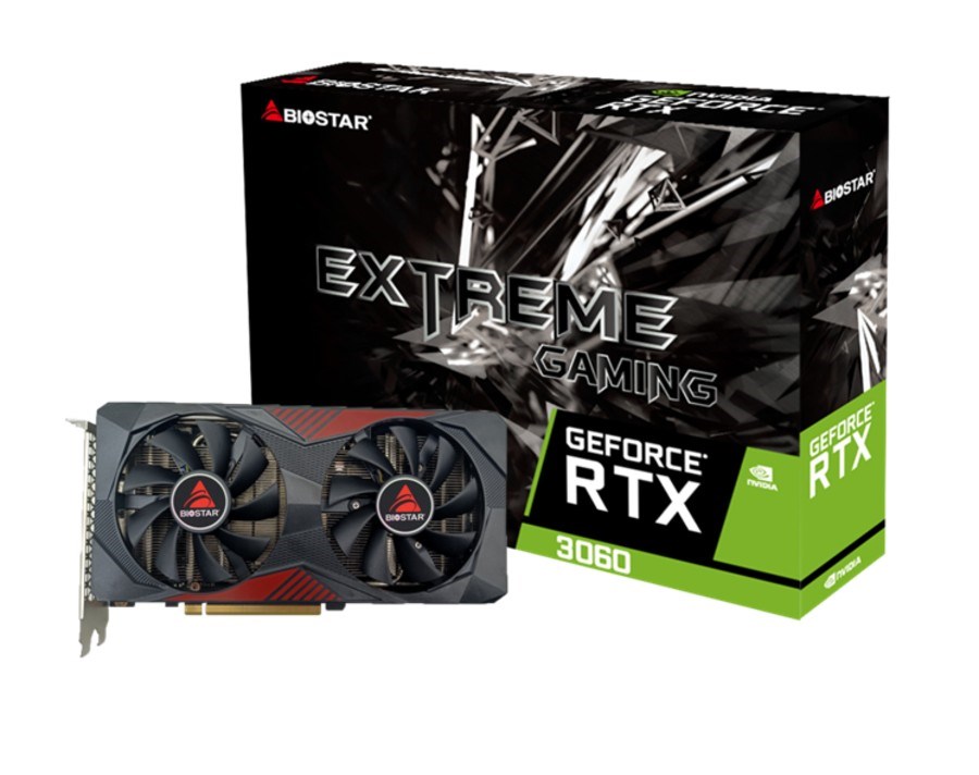 Kartë grafike Biostar NVIDIA GeForce RTX 3060, 12 GB GDDR6