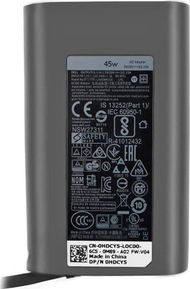 Karikues për laptop Dell, 45W, i hirtë