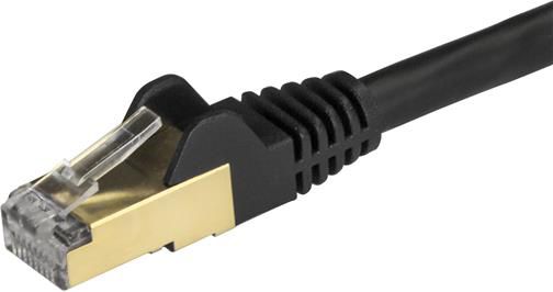 Kabllo rrjeti StarTech.com CAT6a, 2m, 10Gbps, e zezë