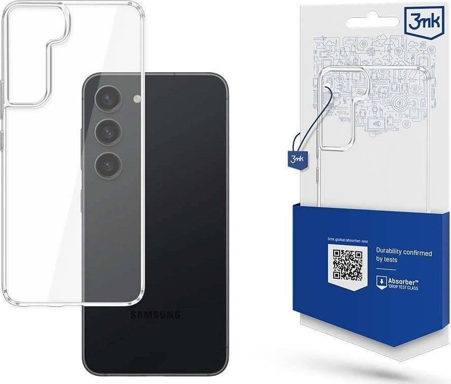 Futrolë telefoni 3MK Armor, për Samsung Galaxy S23, transparente