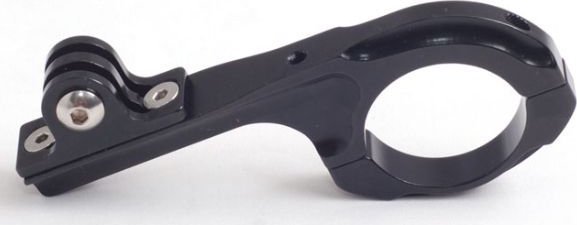 Mbajtëse për biçikletë XREC Tube Mount, për GoPro dhe SJCAM, alumini, e zezë
