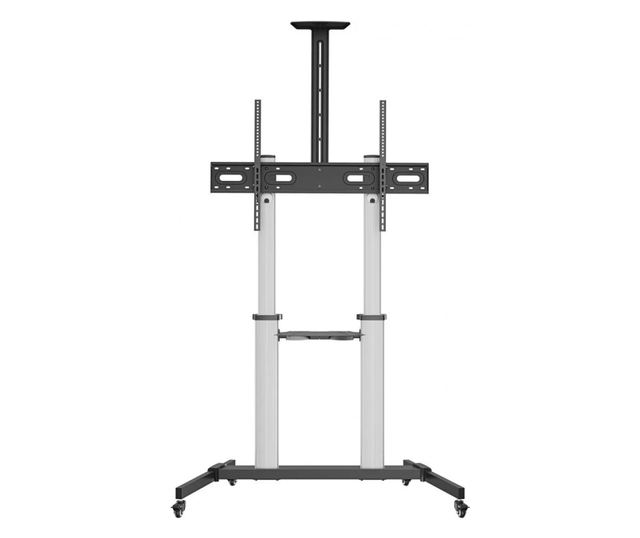 Stendë mobile për TV Serioux 44-610TW, 60"-100", ngarkesë 100kg, e zezë