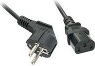 Kabull rryme Lindy IEC C13 në C14, 2m, i zi