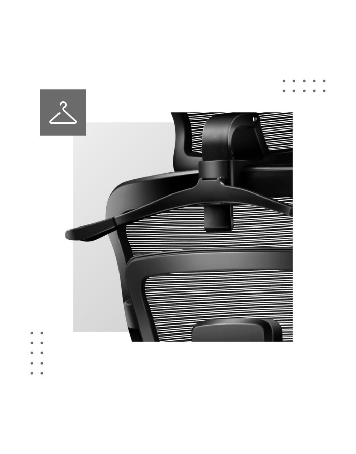 Karrige për zyre Mark Adler Expert 4.9, e zezë