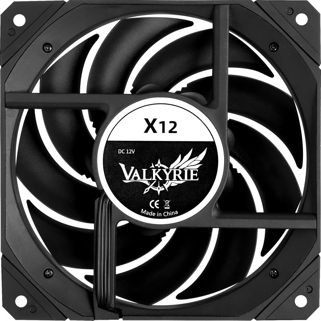 Ftohës Valkyrie X12 ARGB, 120 mm, i zi