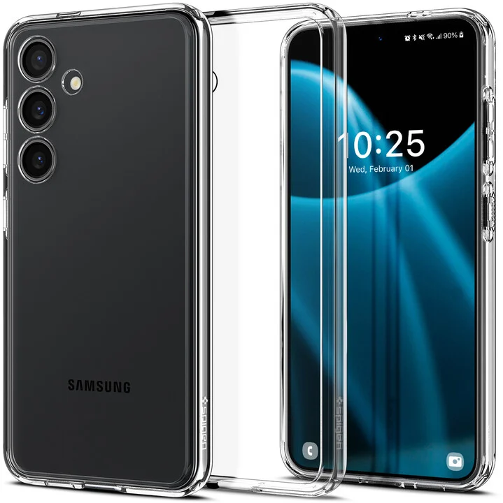 Mbrojtëse Spigen Ultra Hybrid për Samsung Galaxy S24, transparente