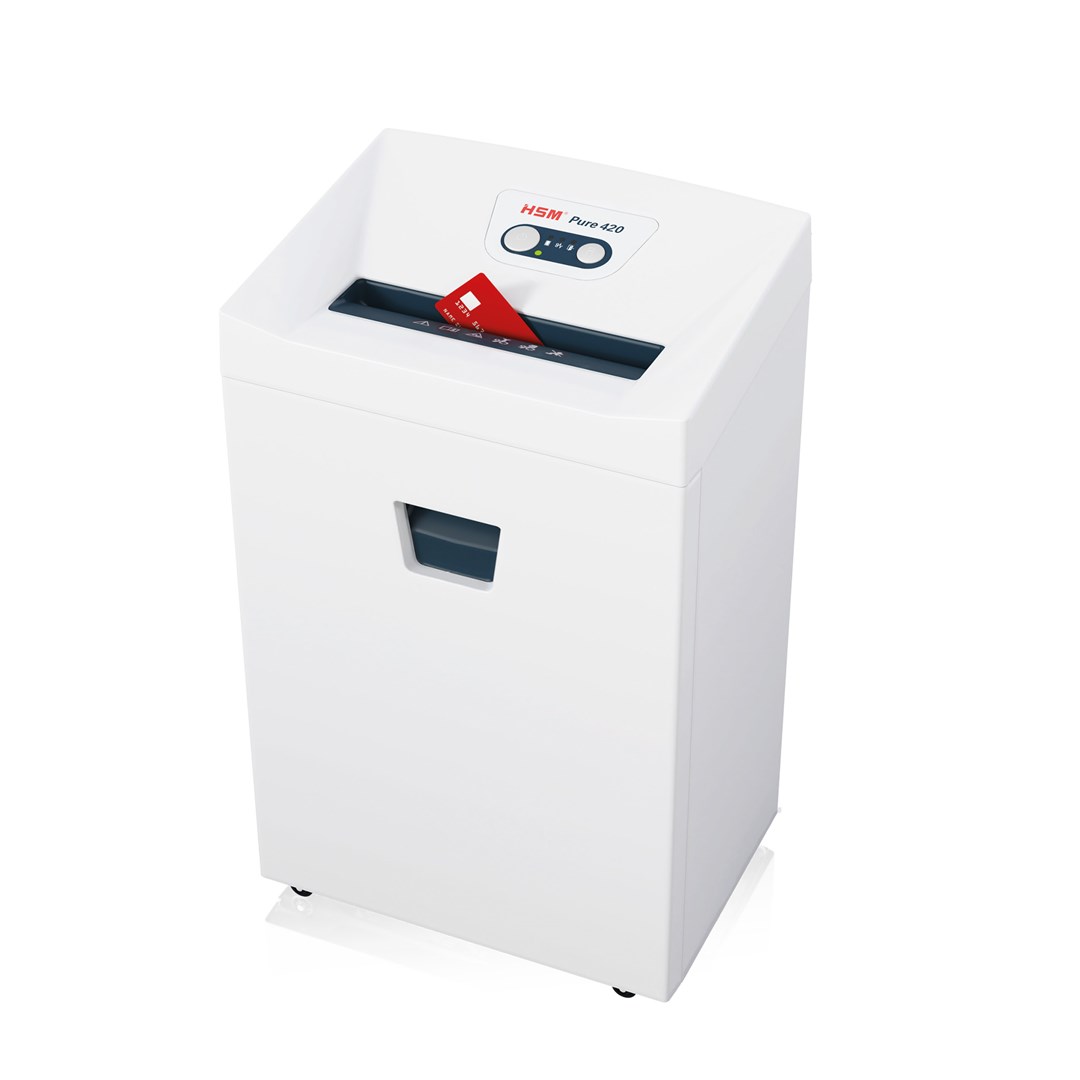 Grirëse dokumentesh HSM 500W, profesionale zyre, 500 W, e bardhë