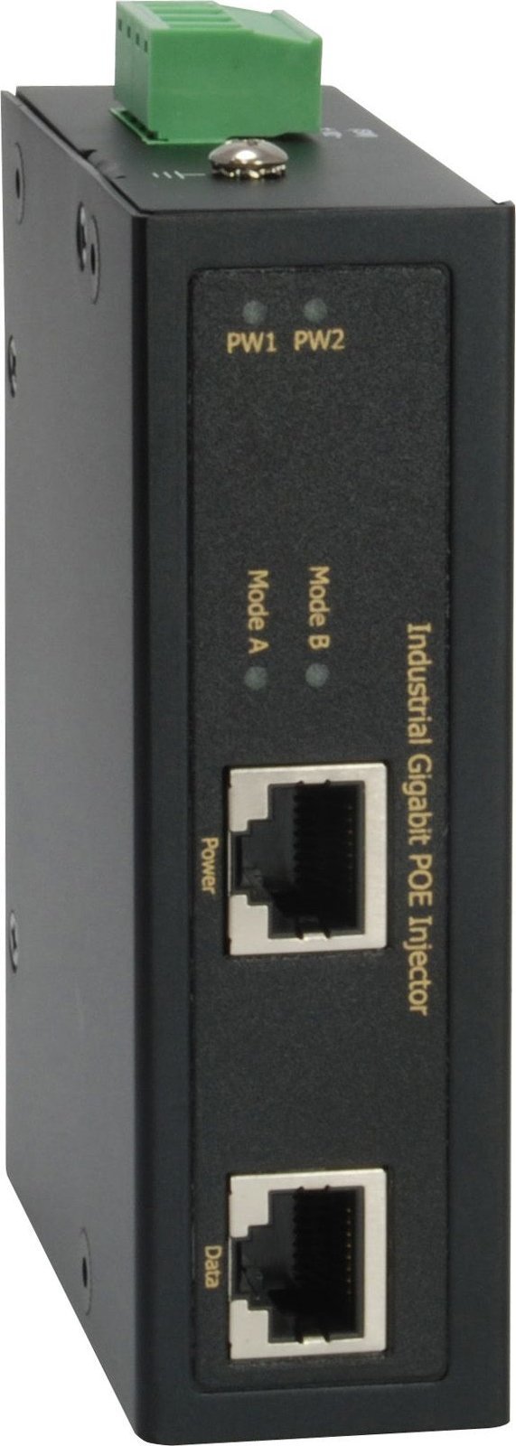 Инјектор ПоЕ ЛевелУан ИГП-0102, 1x Гигабит, 36W ПоЕ+, црн
