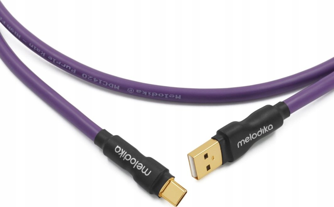 Kabllo USB Melodika MDUAC20, USB A në USB C, 2m, e zezë