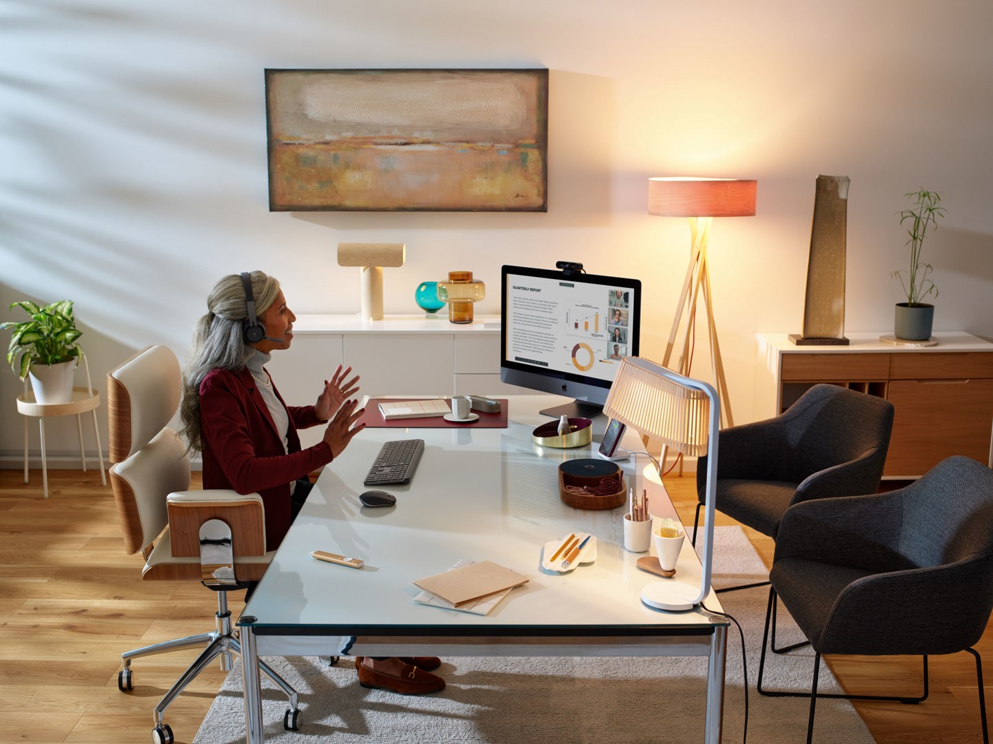 Tastierë Logitech MX Keys, Wireless, e hirtë