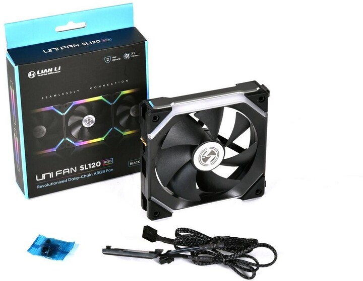 Ventilator LIAN-LI UNI FAN SL120 ARGB PWM, 120mm, i zi 