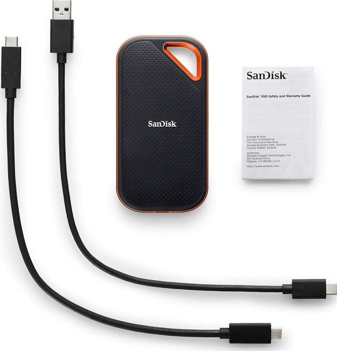 SSD i jashtëm SanDisk Extreme PRO SDSSDE81, 4TB, USB-C, i zi