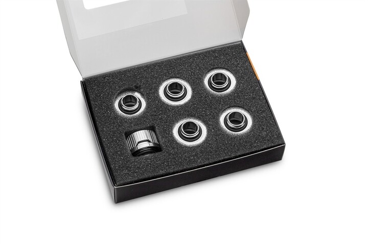 Përshtatës montimi EK Water Blocks EK-Quantum Torque HDC 16 - 6-pack, i argjendtë