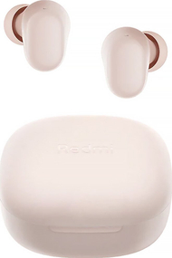 Kufje wireless Redmi Buds 6 Play, me kuti karikimi, rozë
