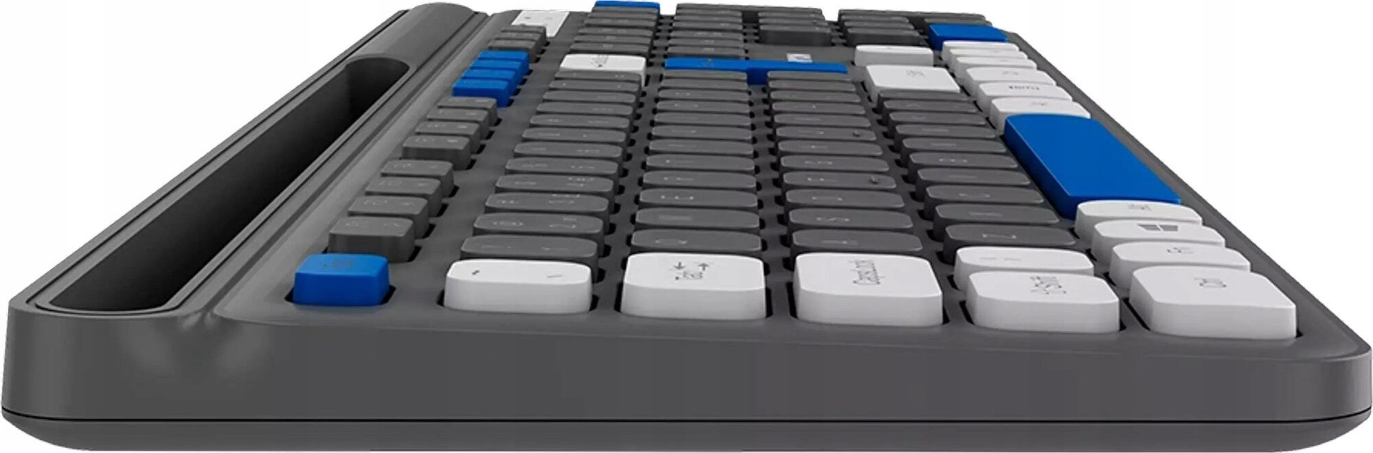 Tastierë wireless Canyon HKB-W03 EN, 2.4 GHz, 105 taste, gri