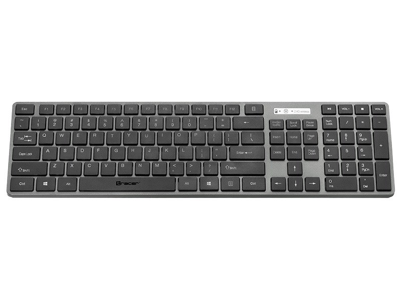 Set tastierë dhe maus Tracer, RF Wireless, të zeza