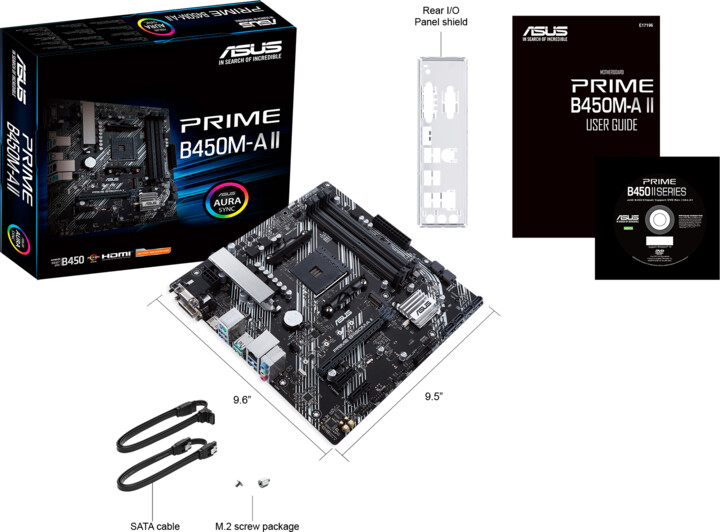 Матична плоча ASUS PRIME B450M-A II - AMD B450
