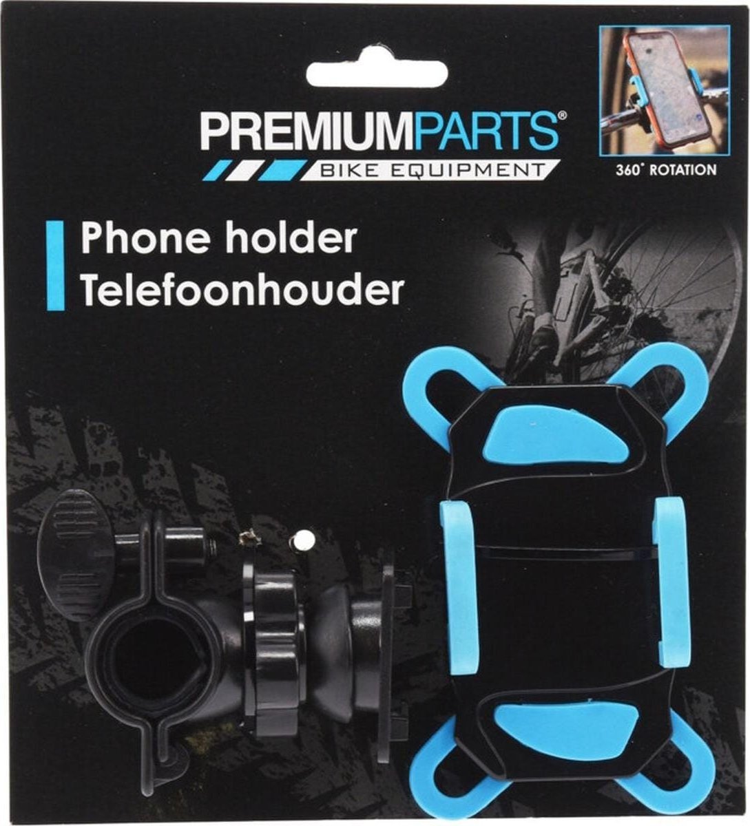 Mbajtës biçiklete Premium Parts Ph1, set 5 copë, i zi dhe blu