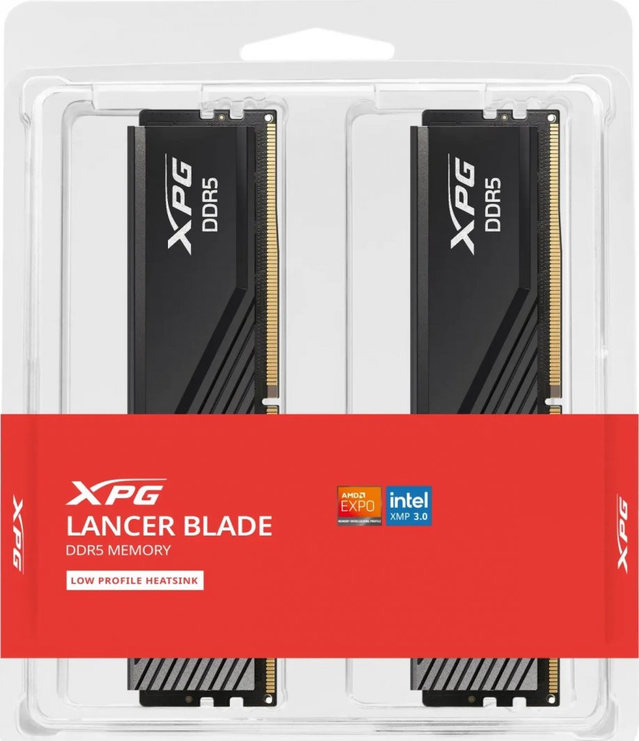 [OUTLET] Memorie ADATA XPG Lancer Blade, DDR5, 32 GB, 6000 MHz, CL30, AX5U6000C3016G-DTLABBK