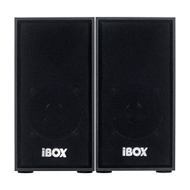 Bokse kompjuterike iBOX SP1, 2.0, me kabllo 3.5mm, të zeza