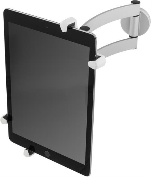 Mbajtëse tablet Deltaco ARM-433, për tavolinë dhe mur, gri