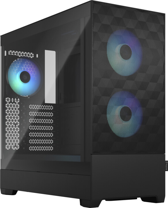 Kasë kompjuteri Fractal Design Pop Air RGB Black TG Clear Tint