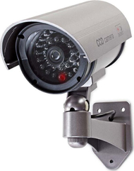 Kamerë dummy sigurie Nedis, bullet, IP44, gri