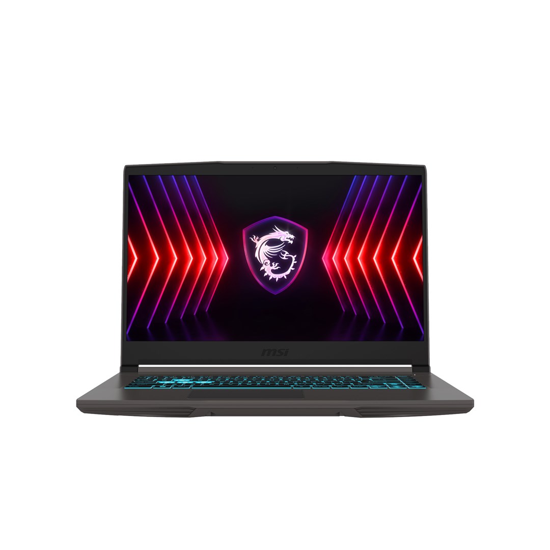 Laptop MSI Thin 15 B12UCX-1818XPL, 15.6", Intel Core i5-12450H, 16GB RAM, 512GB SSD, NVIDIA GeForce RTX 2050, i hirtë i errët