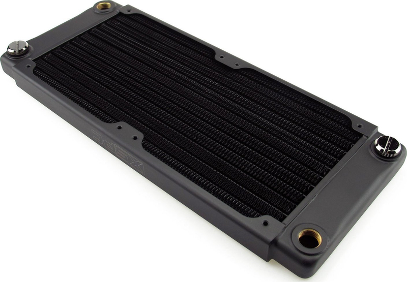 Radiator ftohës PC XSPC TX240 Crossflow, 240mm, ultrai hollë, i zi