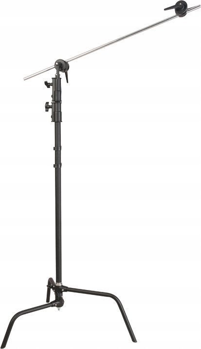 Stativ ndriçimi Freepower C-Stand CS-3200, me krah, metalik
