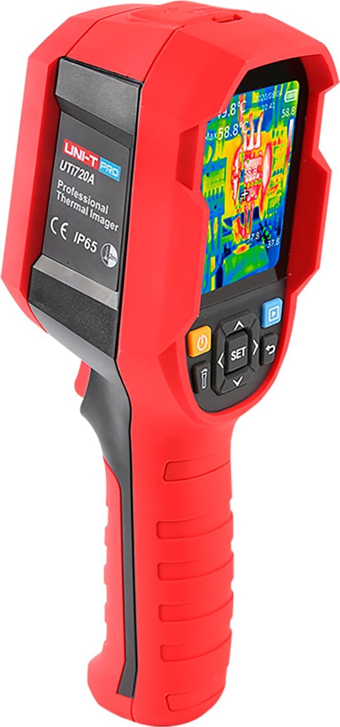 Kamerë termike Uni T UTi720A, 256x192 px, gama matjeje 20°C deri 400°C, e zezë