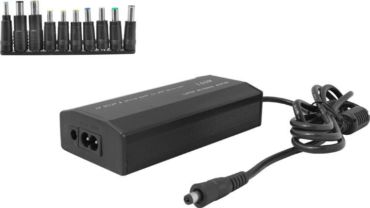 Adapter për laptop LTC, i zi