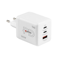 Përshtatës udhëtimi Skross Travel Plug Adapter, 100W, USB A dhe USB C, i bardhë