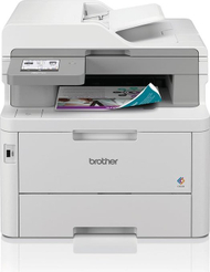 Мултифункционален уред Brother MFC-L8390CDW, LED, Wi‑Fi, бел