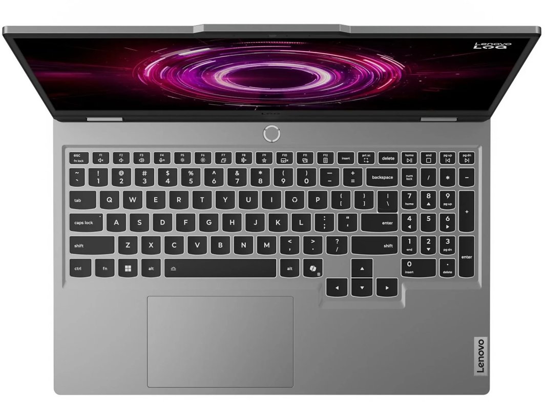 Лаптоп Lenovo LOQ 15AHP10, 15,6", AMD Ryzen 5 220, 16GB RAM, 512GB SSD, NVIDIA GeForce RTX 5050 8GB GDDR7, сив