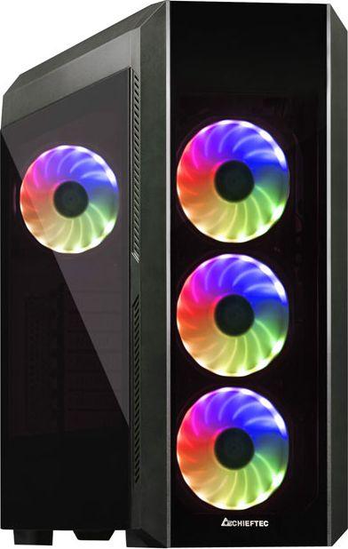 Куќиште за компјутер Chieftec Scorpion 3 ARGB GL-03B-OP, Midi Tower