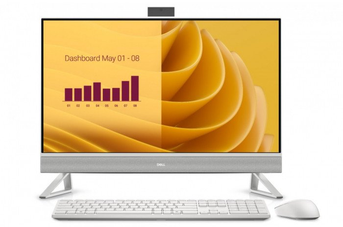 Kompjuter All in One Dell 27 EC27250, Intel Core 7, 32GB RAM, 2TB SSD, e bardhë