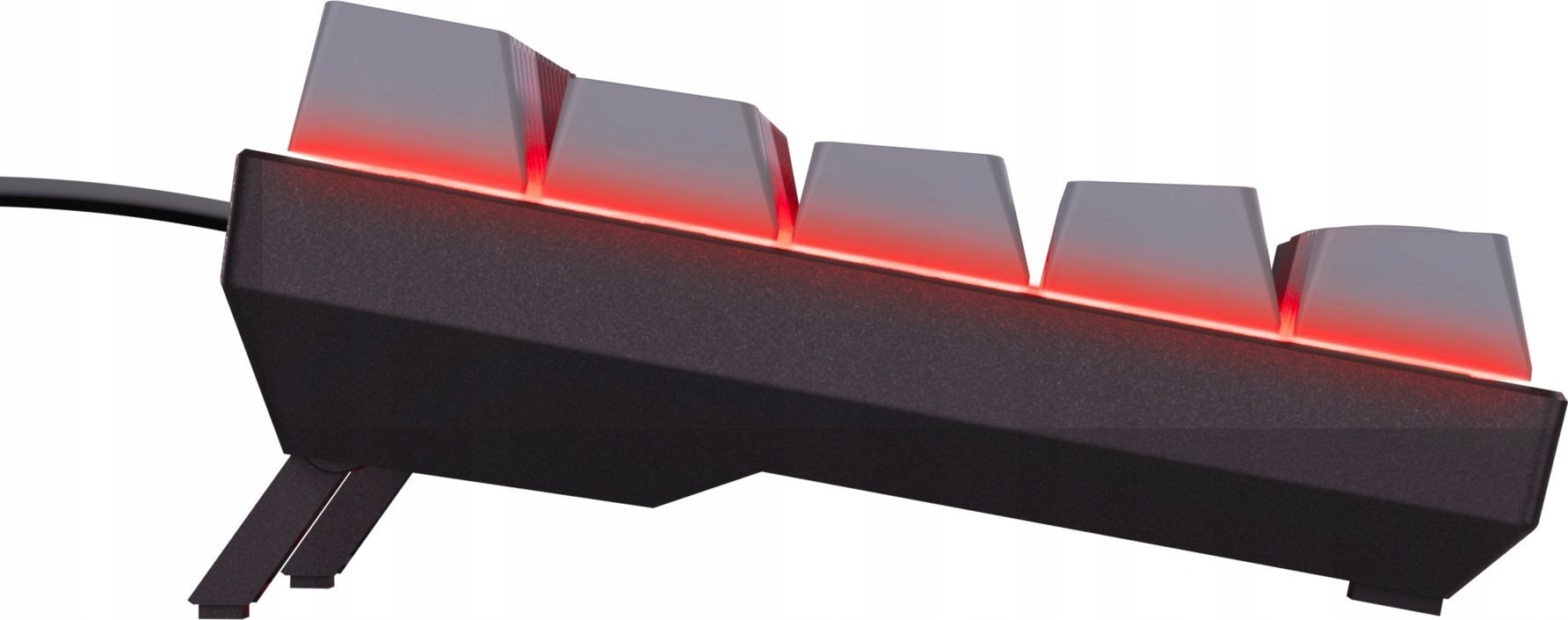 Tastierë gaming Trust GXT867 Acira 60% Mini US, me kabllo, kompakte, e zezë